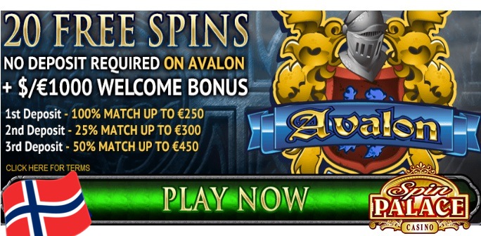 NORGE casino Bonus Uten Innskudd